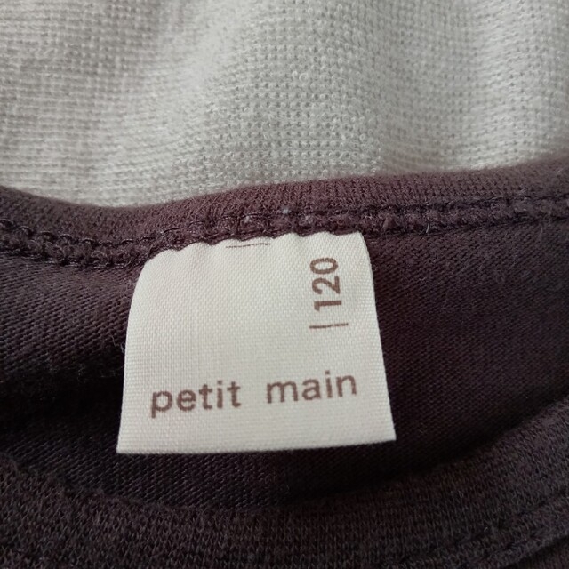 petit main(プティマイン)の値下げ!　petit main　イチゴのTシャツ　120サイズ キッズ/ベビー/マタニティのキッズ服女の子用(90cm~)(Tシャツ/カットソー)の商品写真