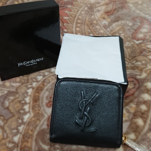 黒 桜古典 【未使用品】メンズ 長財布 SAINT LAURENT - minik.hr