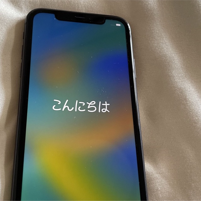 iPhone 11  本体　傷あり　ブラック スマホ/家電/カメラのスマートフォン/携帯電話(スマートフォン本体)の商品写真