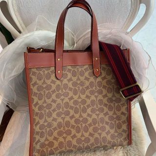 COACH - ☆超美品☆COACH 2WAYトートバッグ シグネチャー ホース