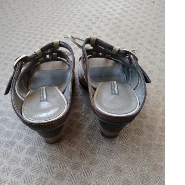 ミュール…グレー レディースの靴/シューズ(ミュール)の商品写真