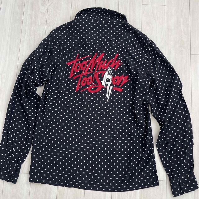 HYSTERIC GLAMOUR(ヒステリックグラマー)のヒステリックグラマー☆ドットシャツ メンズのトップス(シャツ)の商品写真