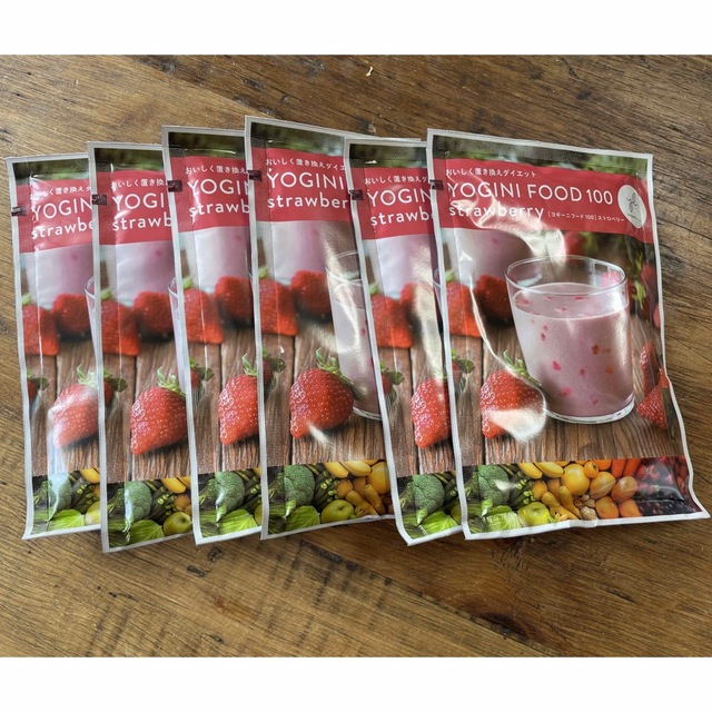 ヨギーニフード　ストロベリー　６袋 コスメ/美容のダイエット(ダイエット食品)の商品写真