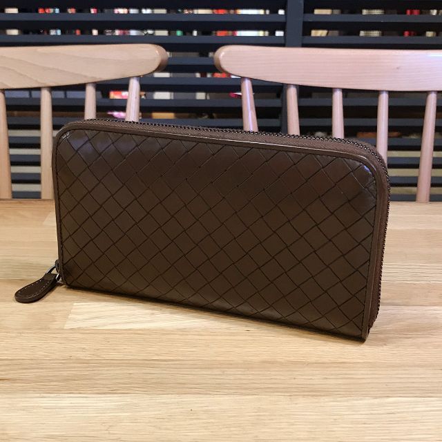 BOTTEGA VENETA - 未使用 ボッテガヴェネタ イントレッチオミラージュ ラウンドファスナー長財布
