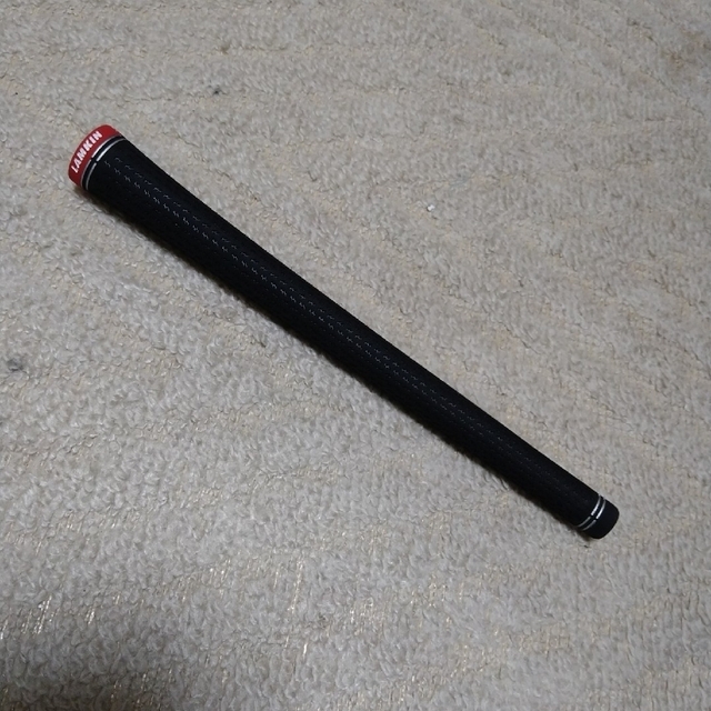 Lamkin(ラムキン)の①Lamkin Crossline 360 Black/Red / 47.5g スポーツ/アウトドアのゴルフ(その他)の商品写真