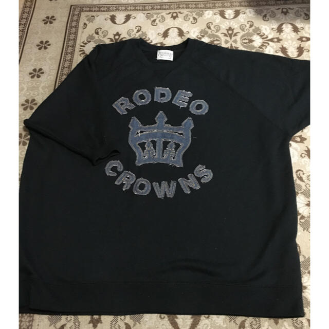 RODEO CROWNS(ロデオクラウンズ)のロデオボーイクラウン ロゴ スエット ワンピ レディースのワンピース(ミニワンピース)の商品写真