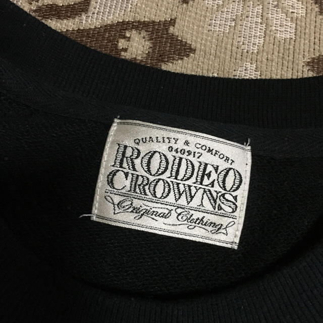 RODEO CROWNS(ロデオクラウンズ)のロデオボーイクラウン ロゴ スエット ワンピ レディースのワンピース(ミニワンピース)の商品写真