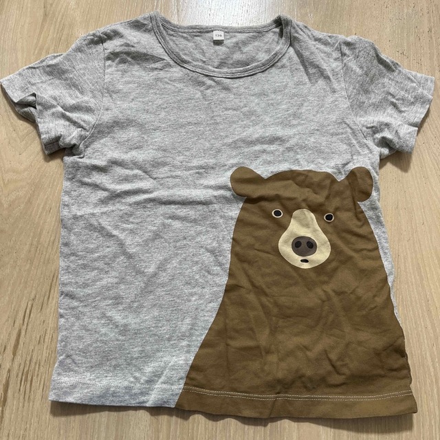 MUJI (無印良品)(ムジルシリョウヒン)の無印良品　キッズ　Tシャツ　120 キッズ/ベビー/マタニティのキッズ服男の子用(90cm~)(Tシャツ/カットソー)の商品写真