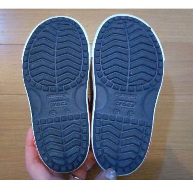 crocs(クロックス)のクロックス　サンダル　17.5 キッズ/ベビー/マタニティのキッズ靴/シューズ(15cm~)(サンダル)の商品写真