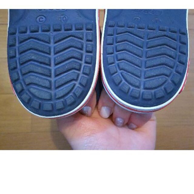 crocs(クロックス)のクロックス　サンダル　17.5 キッズ/ベビー/マタニティのキッズ靴/シューズ(15cm~)(サンダル)の商品写真