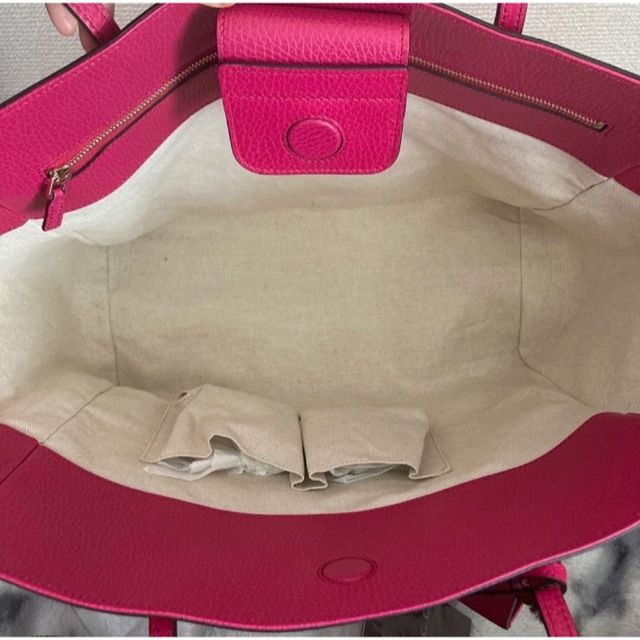 グッチ GUCCI スウィング トートバッグ カーフスキン レザー ピンク グッチ GUCCI スウィング トートバッグ カーフスキン レザー ピンク