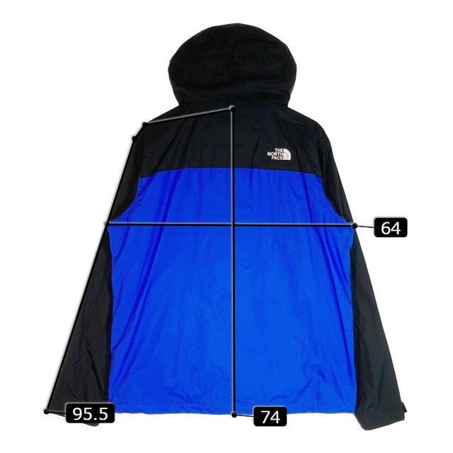 THE NORTH FACE(ザノースフェイス)の★ノースフェイス ナイロンジャケット マウンテンパーカー ブルー sizeL メンズのジャケット/アウター(トレンチコート)の商品写真