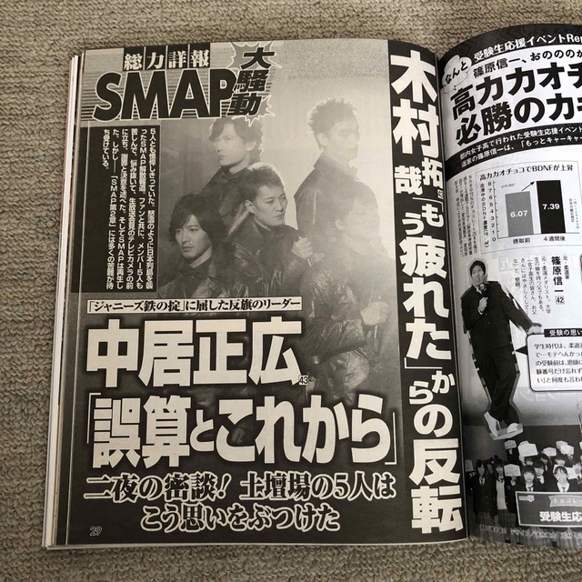 女性セブン 2016年 2/4号　　　SMAP エンタメ/ホビーの雑誌(その他)の商品写真