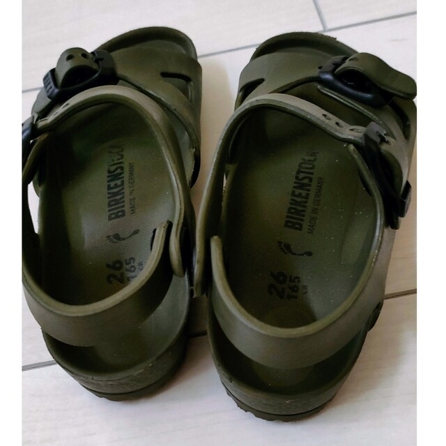 BIRKENSTOCK(ビルケンシュトック)のお値下げ！ビルケンシュトック★EVA★BIRKENSTOCK★26★16.5cm キッズ/ベビー/マタニティのキッズ靴/シューズ(15cm~)(サンダル)の商品写真