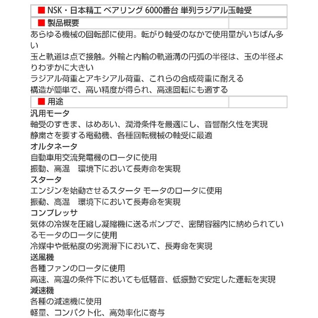 京セラ(キョウセラ)の京セラ RYOBI(リョービ) RSE-1250 ベアリング組み込み済み 自動車/バイクの自動車(メンテナンス用品)の商品写真