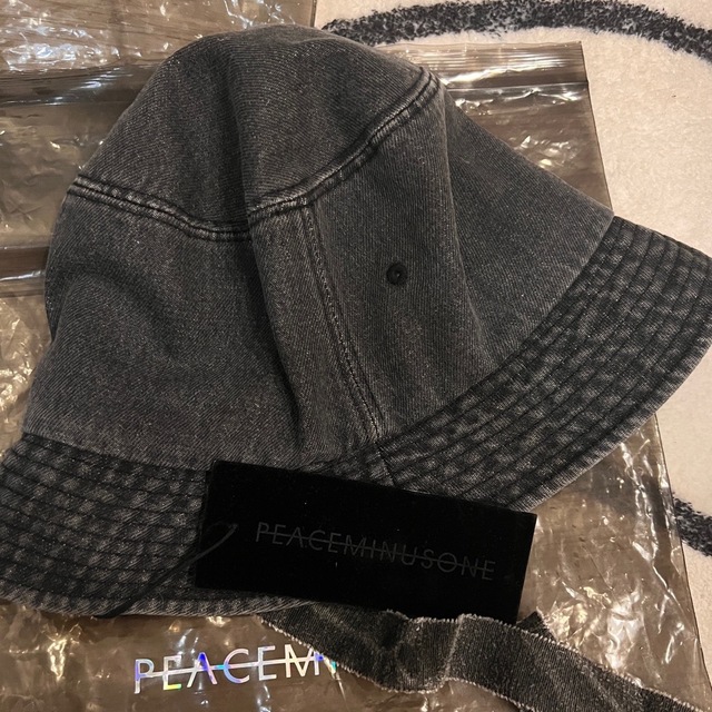 PMO DENIM BUCKET HAT #1 BLACK-