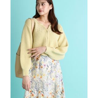 ジルバイジルスチュアート(JILL by JILLSTUART)のJILL by JILLSTUART ミドルゲージビジューカーデ(カーディガン)