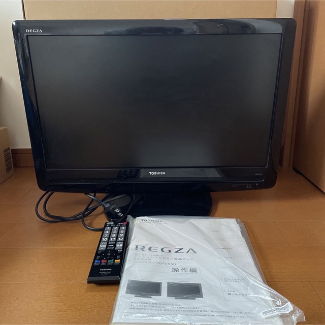 東芝(トウシバ)のTOSHIBA REGZA AV550 22AV550   スマホ/家電/カメラのテレビ/映像機器(テレビ)の商品写真