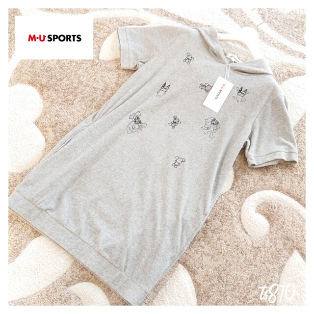 〚新品タグ付き〛ミエコ ウエサコ❀MU SPORTS❀フード❀トップス❀40