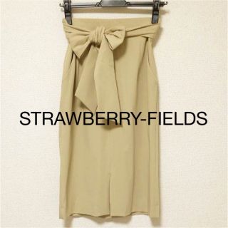 ストロベリーフィールズ(STRAWBERRY-FIELDS)のSTRAWBERRY-FIELDS   ストロベリーフィールズ　膝丈　スカート(ひざ丈スカート)