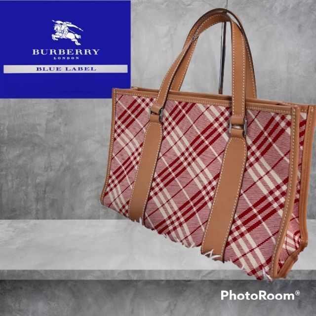 BURBERRY バーバリーブルーレーベル ハンドバッグ-