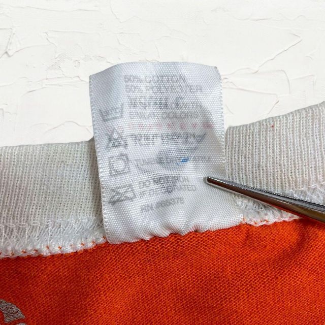 JWJ AUGUSTA オレンジ リンガー　十字架　クロス　ニキータ Tシャツ メンズのトップス(Tシャツ/カットソー(半袖/袖なし))の商品写真