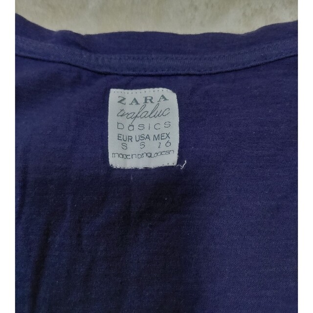 ZARA(ザラ)のZARA　レディース　Tシャツ US　S レディースのトップス(Tシャツ(半袖/袖なし))の商品写真