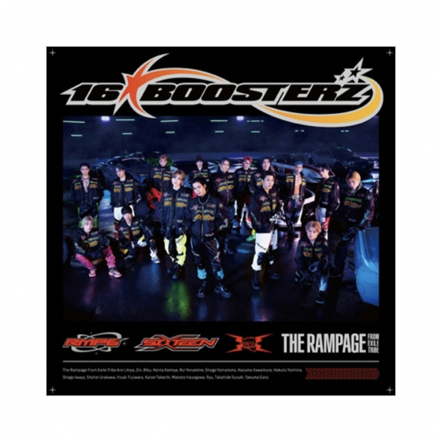 THE RAMPAGE(ザランページ)のTHE RAMPAGE CD  16BOOSTERZ エンタメ/ホビーのCD(ポップス/ロック(邦楽))の商品写真