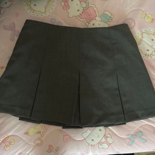 ZARA ボックスプリーツ入りスカンツ xs(ミニスカート)