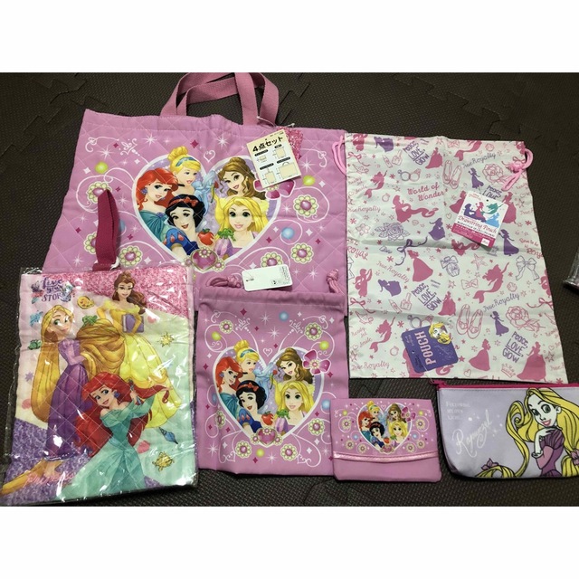 Disney(ディズニー)の入園＆入学グッズ24点セット！　ディズニープリンセス キッズ/ベビー/マタニティのキッズ/ベビー/マタニティ その他(その他)の商品写真