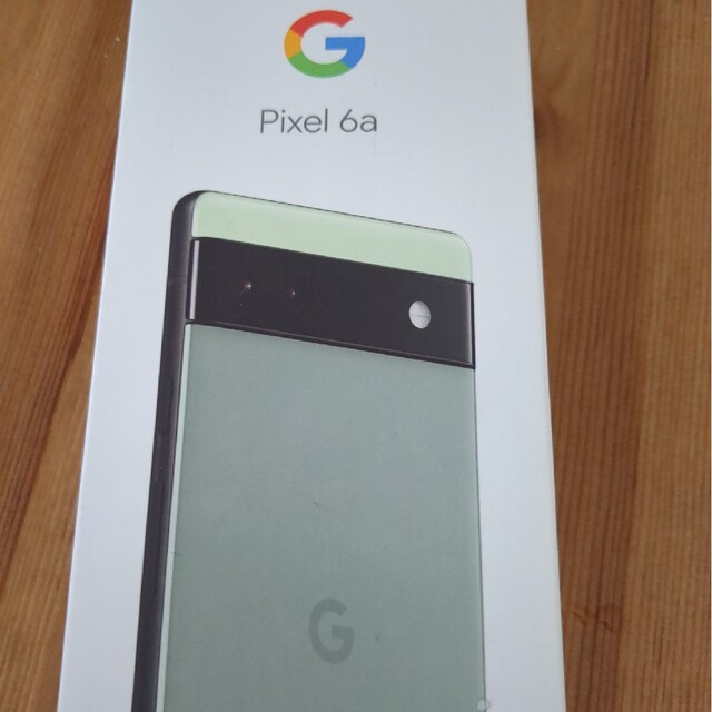 新品未使用Google Pixel 6a 128GB スマホ/家電/カメラのスマートフォン/携帯電話(スマートフォン本体)の商品写真