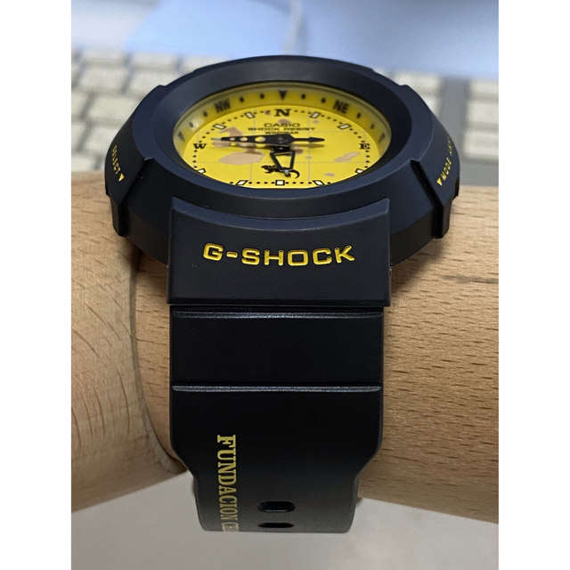 G-SHOCK(ジーショック)のG-SHOCK/ガラパゴス/AW-500/スクリューバック/イエロー/美品/レア メンズの時計(腕時計(アナログ))の商品写真
