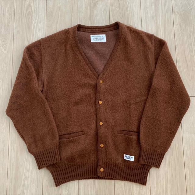 20FW WACKO MARIA MOHAIR CARDIGAN BROWN | フリマアプリ ラクマ