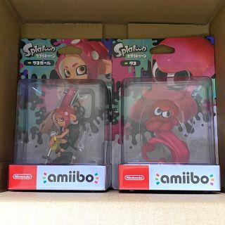 ニンテンドースイッチ(Nintendo Switch)の【新品未開封品】スプラトゥーン amiibo タコ＋タコガール(ゲームキャラクター)