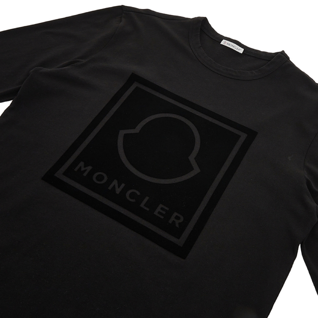 ☆現行モデル☆MONCLER ロンT 長袖Tシャツ XS モンクレール ブラック