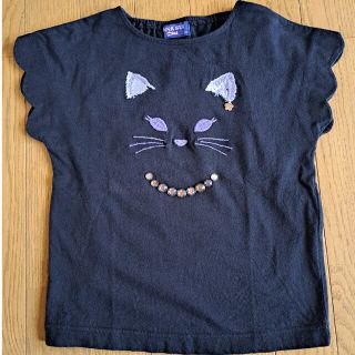 アナスイミニ(ANNA SUI mini)の【ANNA SUI mini】130cm　トップス　ネコ　Tシャツ　アナスイ(Tシャツ/カットソー)