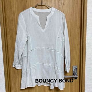 BOUNCY BONDシアーブラウス　9号(シャツ/ブラウス(長袖/七分))