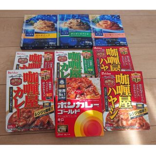 レトルト カレー パスタソース セット 合計9箱(レトルト食品)