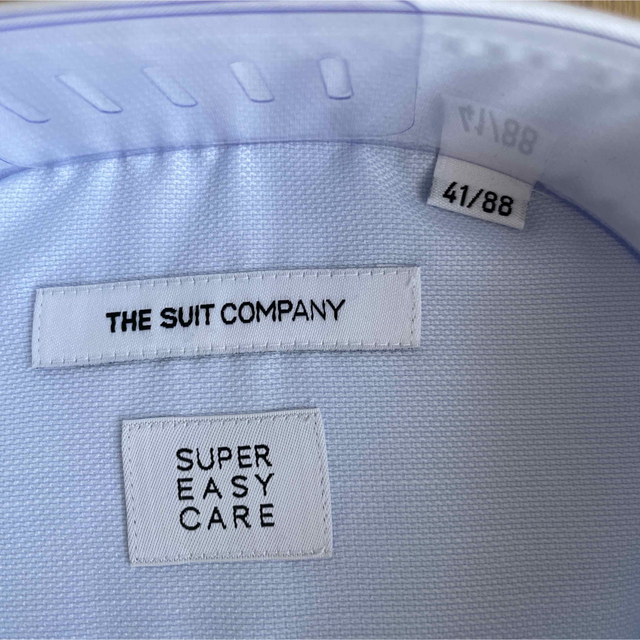 THE SUIT COMPANY(スーツカンパニー)のスーツカンパニー長袖ドレスシャツクレリックタブカラーL（41-88）新品 メンズのトップス(シャツ)の商品写真
