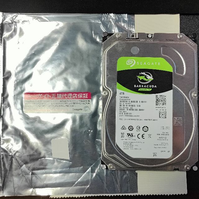 内蔵3.5インチHDD】ST4000DM004-2CV104【4TB】の通販 by Y.A's shop ...