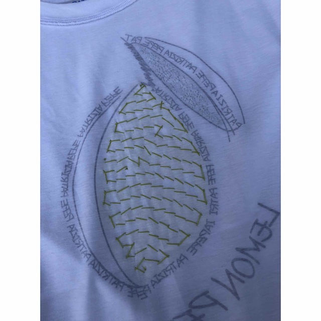 PATRIZIA PEPE(パトリツィアペペ)のPATRIZIA PEPE LEMON PRINT T-SHIRT 全新 未使用 レディースのトップス(Tシャツ(半袖/袖なし))の商品写真