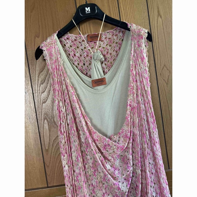 MISSONI - 【未使用】イタリア高級ブランドMISSONI☆桜ピンク色大人