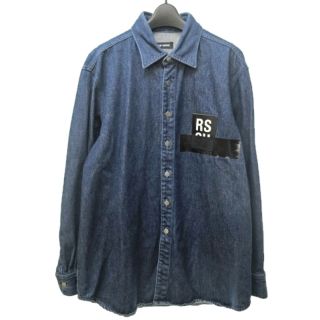 新品 ラフシモンズ ストレート フィット デニム シャツ ジャケット RS