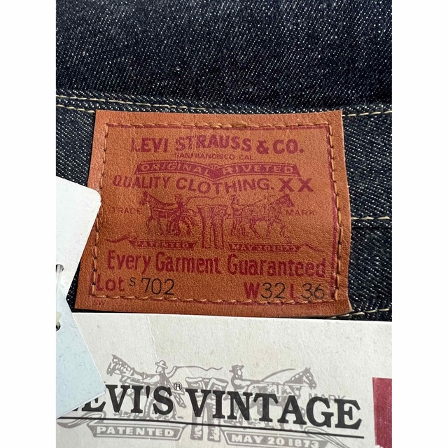 新品未使用 Levi's S702XX タグ付きW32 日本製 デッドストック メンズのパンツ(デニム/ジーンズ)の商品写真