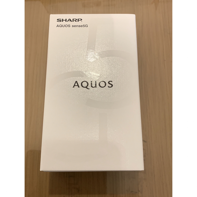 【新品未使用】 AQUOS sense 5G SH-M17 オリーブシルバー