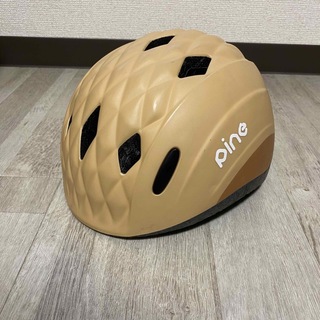オージーケー(OGK)のpine　ヘルメット　ベージュ　子供　47～51センチ　OGK(ヘルメット/シールド)