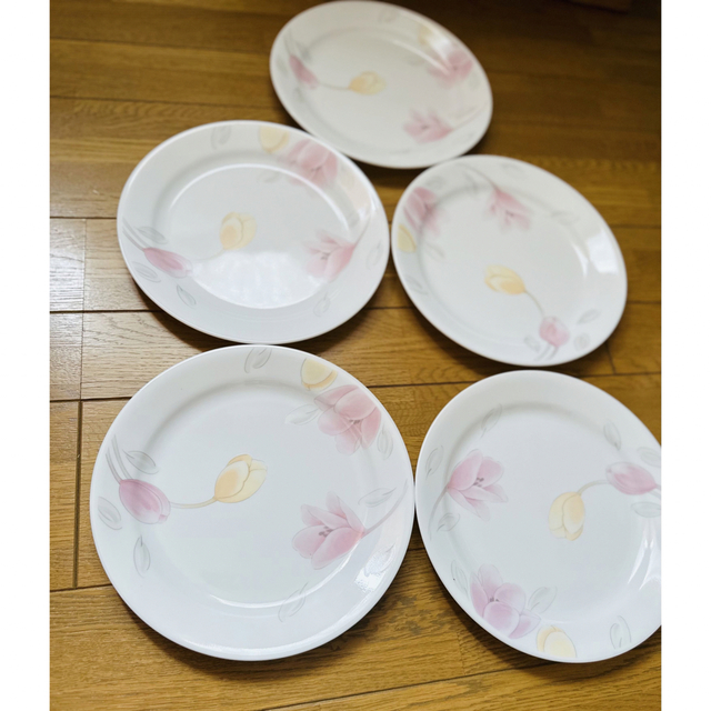 CORELLE(コレール)の新品　希少　オールドコレール　24センチ　ディナープレート インテリア/住まい/日用品のキッチン/食器(食器)の商品写真