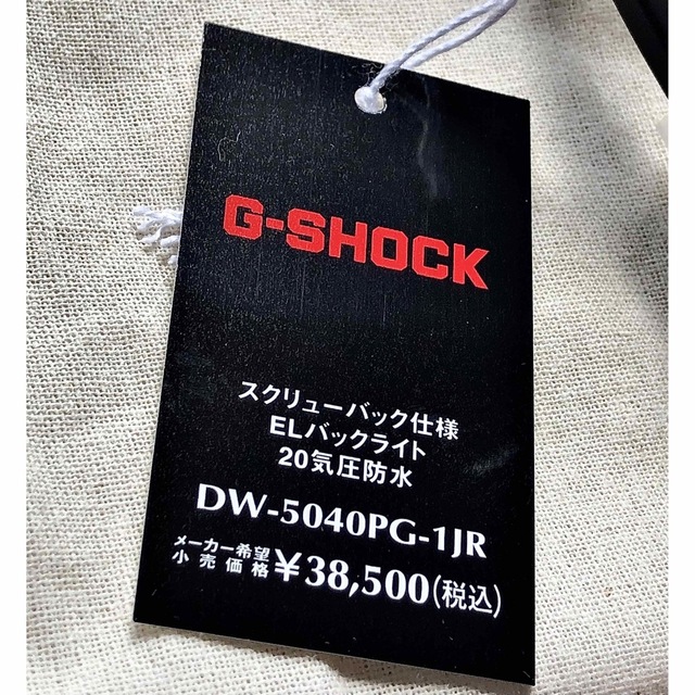 CASIO 国内正規品 G-SHOCK DW-5040PG-1JR【未使用】