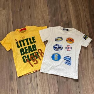 リトルベアークラブ(LITTLE BEAR CLUB)のリトルベアークラブ 90半袖Tシャツ 2枚組(Tシャツ/カットソー)