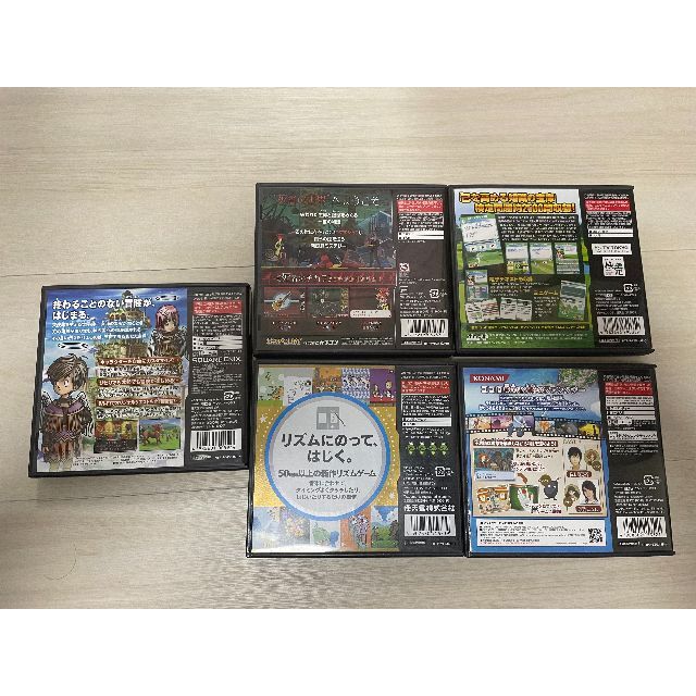 任天堂(ニンテンドウ)の【割引中】任天堂DS ソフト５本セット エンタメ/ホビーのゲームソフト/ゲーム機本体(携帯用ゲームソフト)の商品写真